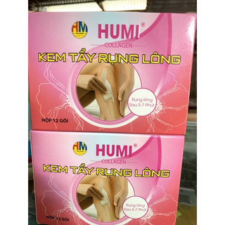 Kem tẩy rụng lông collagen humi