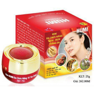 Kem đa chức năng nám-mụn- trắng da collagen humi