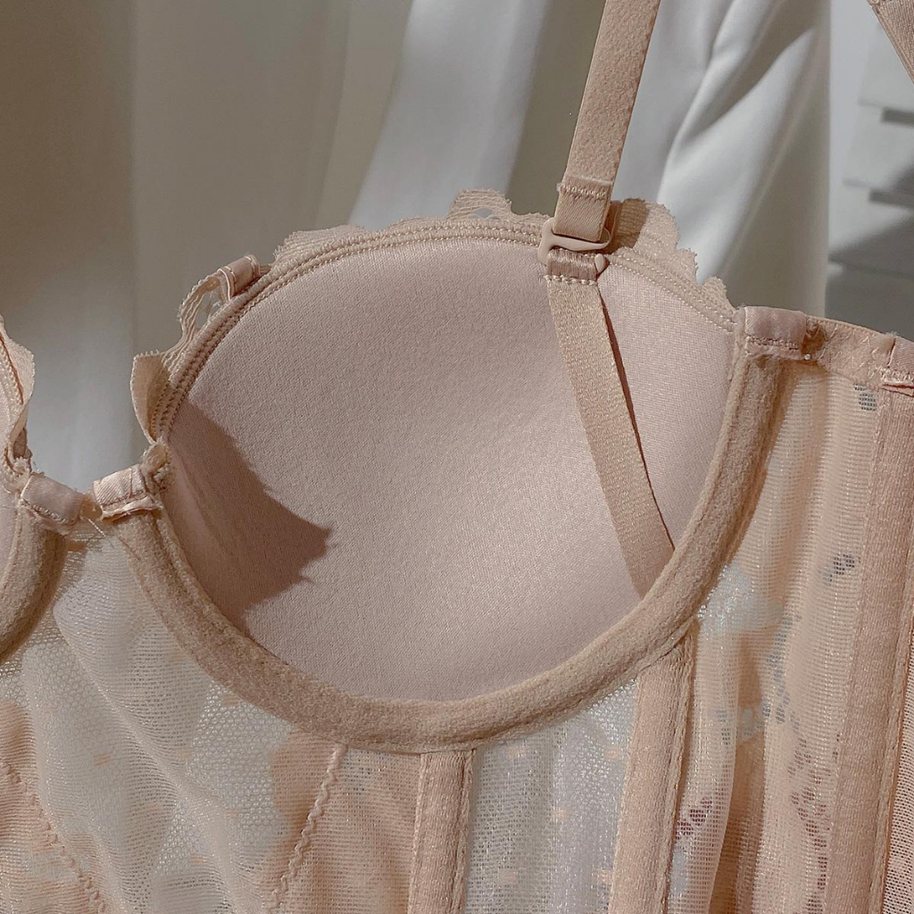 Áo Bra Ren Định Hình 7 Xương Push Up -- 221107