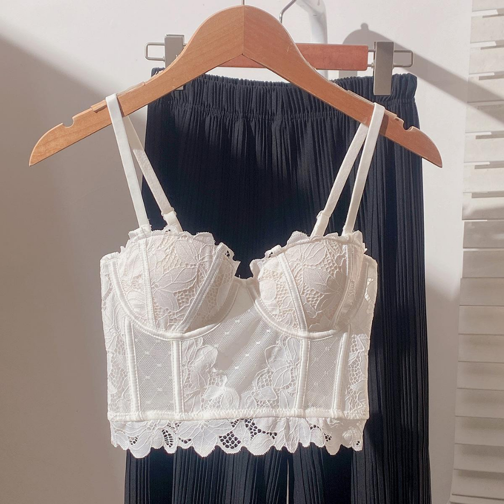 Áo Bra Ren Định Hình 7 Xương Push Up -- 221107