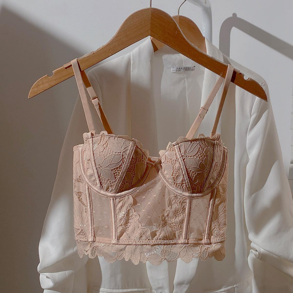 Áo Bra Ren Định Hình 7 Xương Push Up -- 221107