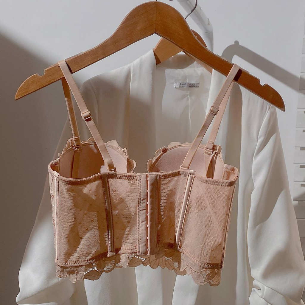 Áo Bra Ren Định Hình 7 Xương Push Up -- 221107