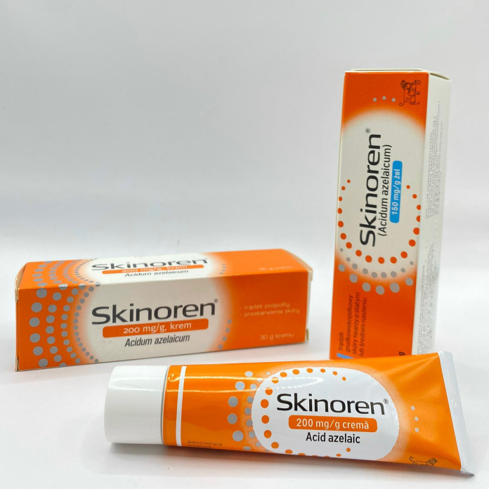SKINOREN cream 20% & gel 15% Acid azelaic, Kem giảm mụn và thâm nám tuýp 30g - Thadina HCM