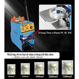 (TEM CÔNG TY) Máy ép dập cốc Eton D7