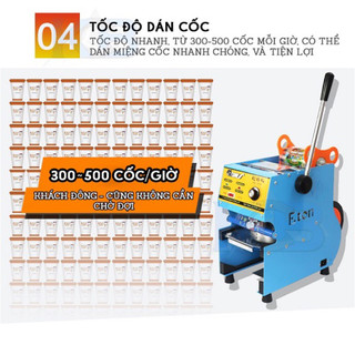 (TEM CÔNG TY) Máy ép dập cốc Eton D7