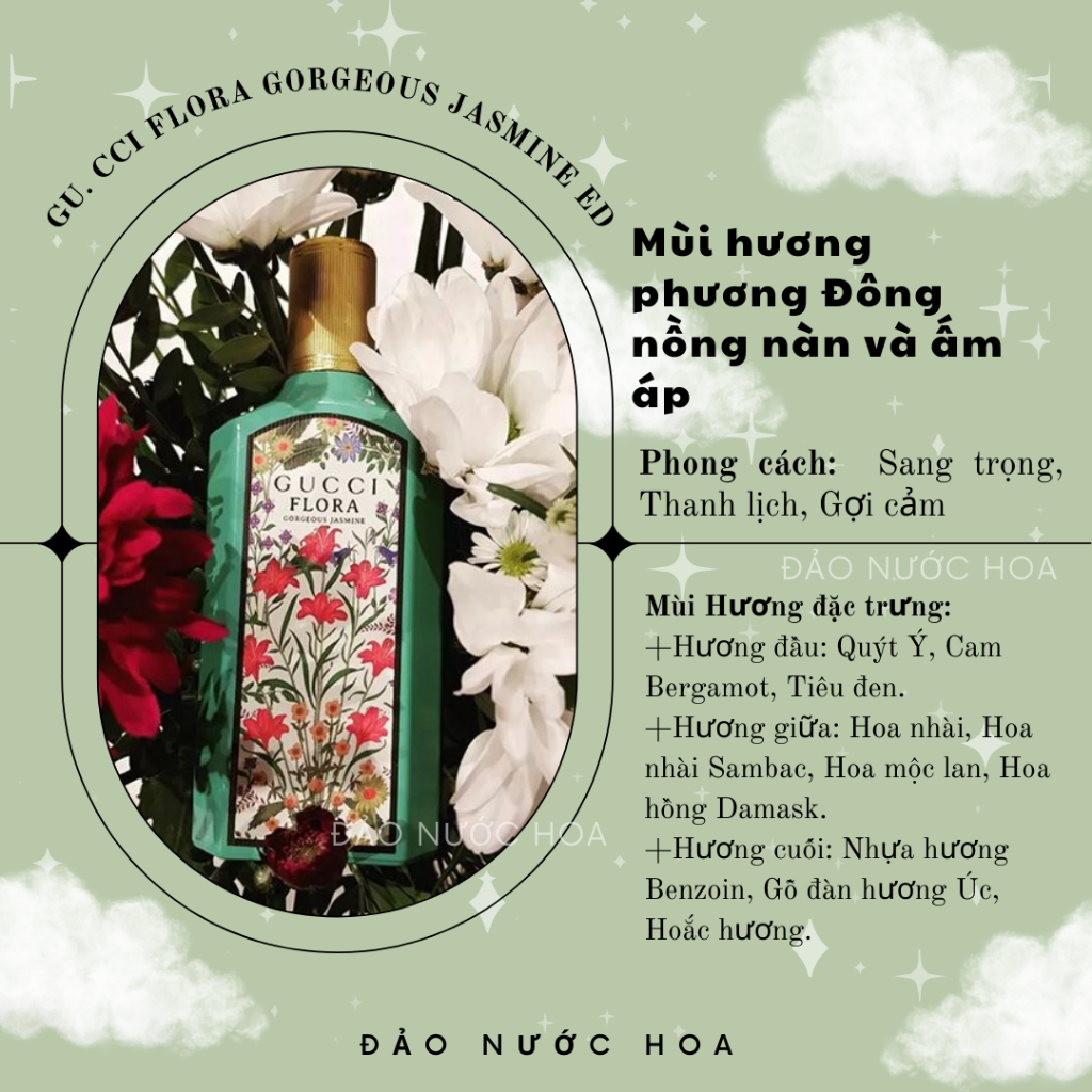 Nước hoa chiết  gucci flora 10ml giá sập sàn nước hoa nữ kiêu kì ngây thơ mềm mại đảo nước hoa - A17 | BigBuy360 - bigbuy360.vn