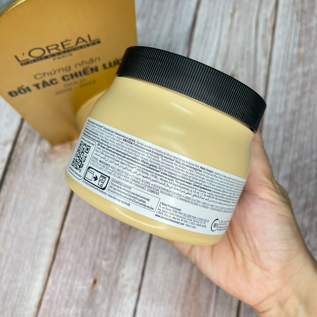 Dầu hấp (ủ) phục hồi tóc dành cho tóc hư tổn LOREAL mask