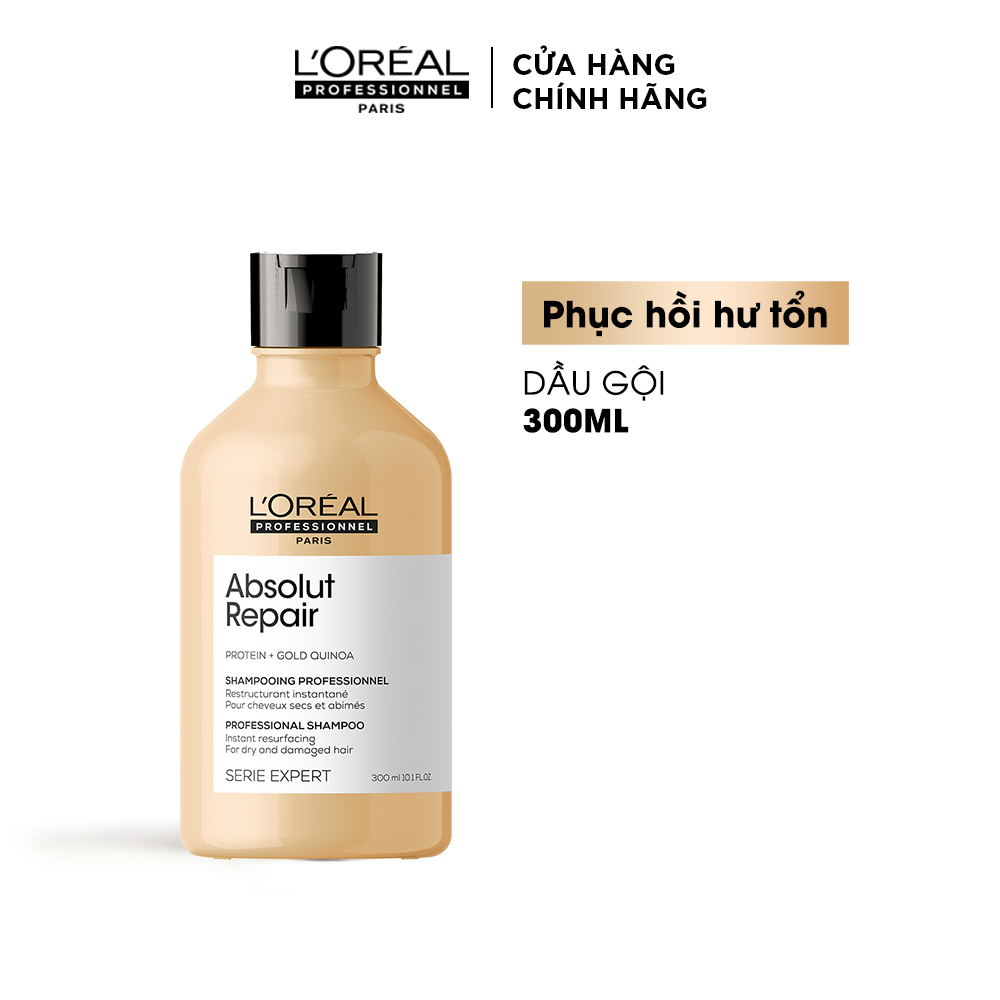 Dầu gội phục hồi tóc dành cho tóc hư tổn LOREAL shampoo