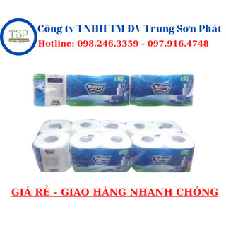Set 10 Cuộn Giấy Lụa Cuộn Pulppy 2cx5