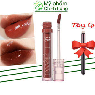 Son Tint Bóng Lilybyred Glassy Layer Fixing Tint Màu 08 Burnt Brick Đỏ Nâu Gạch CHÍNH HÃNG