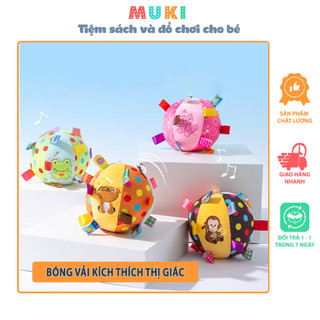 Đồ chơi bóng vải kích thích thị giác cho trẻ từ 0 đến 3 tuổi