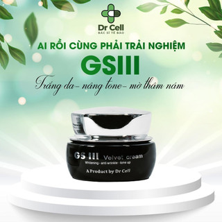 Kem Dưỡng Trắng Da GS3 Nâng Cao Hiệu Quả Chống Nắng DR Cell 30g