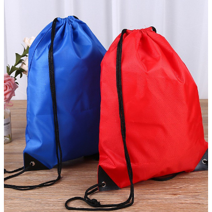Balo vải Nylon dây rút chống nước phong cách thể thao