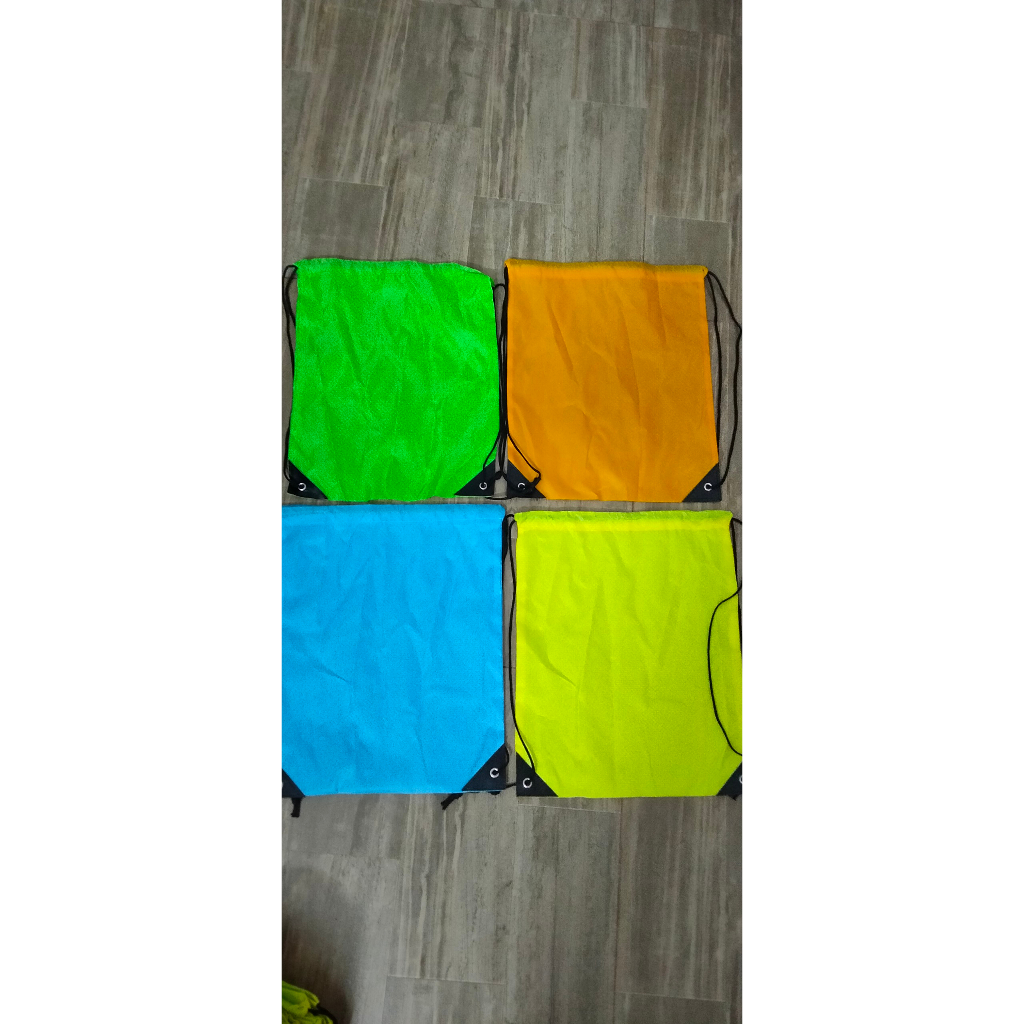 Balo vải Nylon dây rút chống nước phong cách thể thao