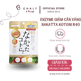 Viên uống enzyme giảm cân tuổi trung niên Nakatta Kotoni R40 120 viên Nhật Bản