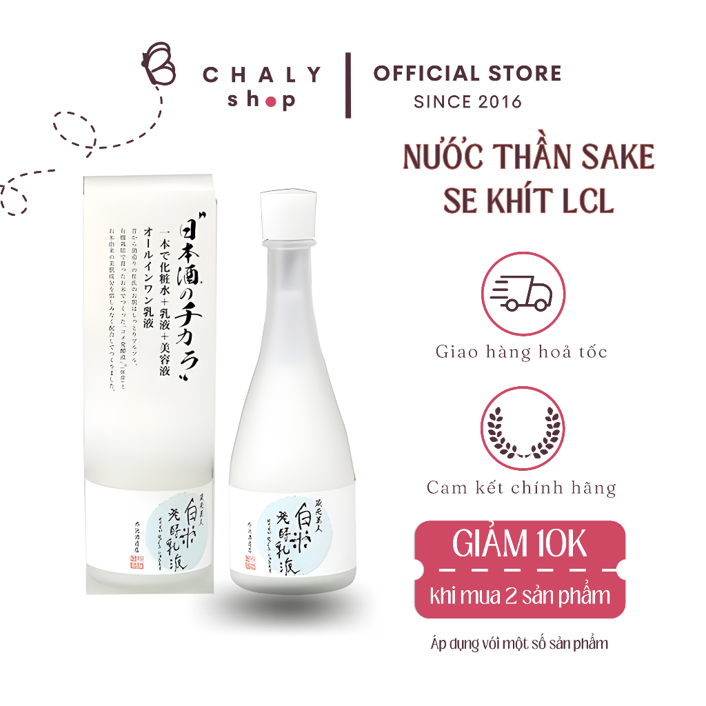 Nước thần Kuramoto Bijin sake lotion dưỡng da đa năng 120ml Nhật