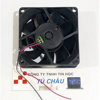Quạt 7Cm / Dày 2.5Cm - Điện áp DC 12V (Loại 2 dây, Hàng tháo máy LK)