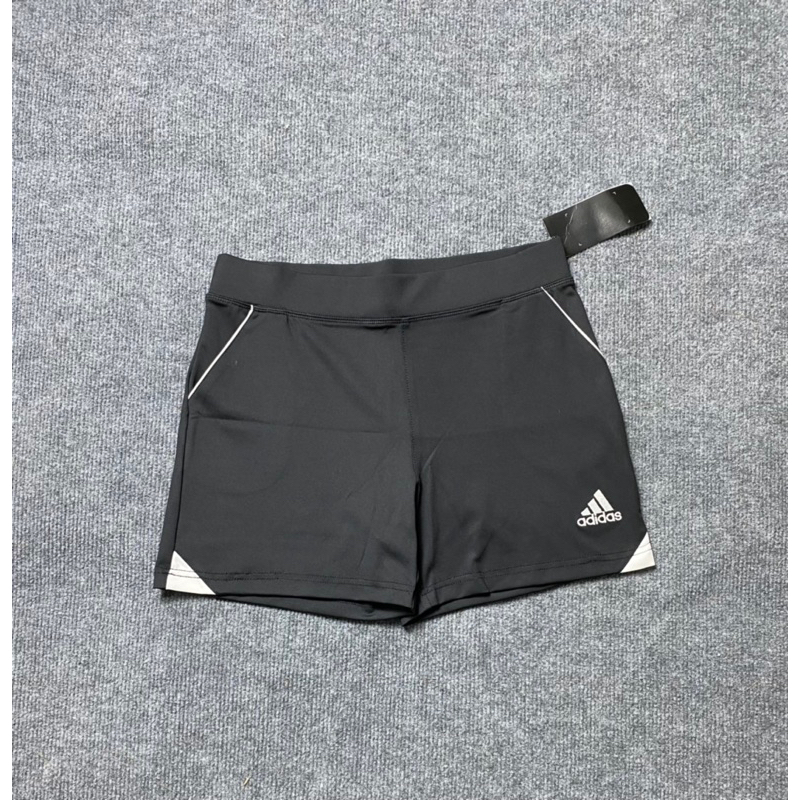 Quần đùi thể thao tennis, cầu lông, bóng chuyền nữ, thun co giãn, túi 2 bên