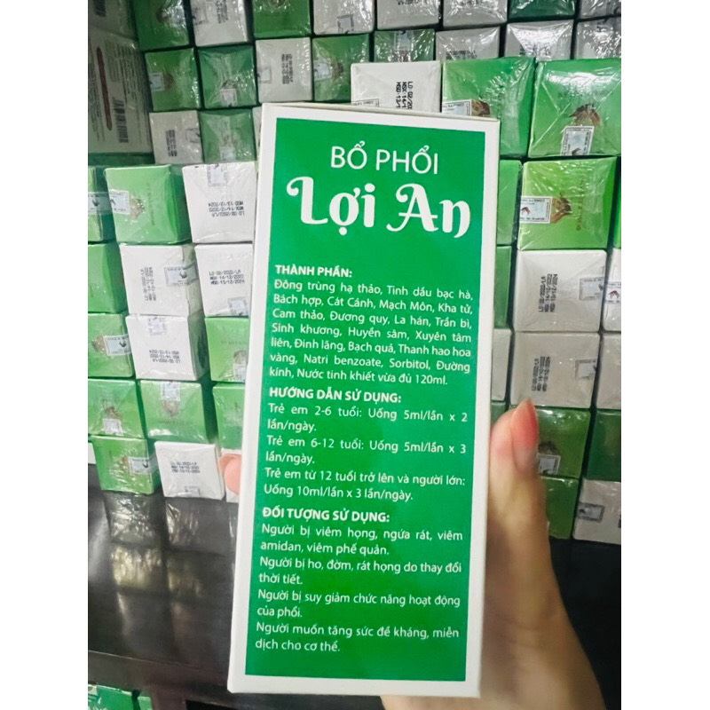 [TẶNG QUÀ] Bổ Phổi Lợi An - Siro Giảm Ho Tan Đờm