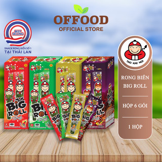 Snack Rong Biển TaoKaeNoi BIG ROLL 3g (Hộp 6 Gói)