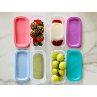 Tupperware set hộp đựng thức ăn cho bé Colorful Small Saver / Mini Cutie / Mini Rectangular