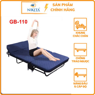 Giường Gấp Văn Phòng Cao Cấp NIKITA GB Chính Hãng - Nhiều size - Màu