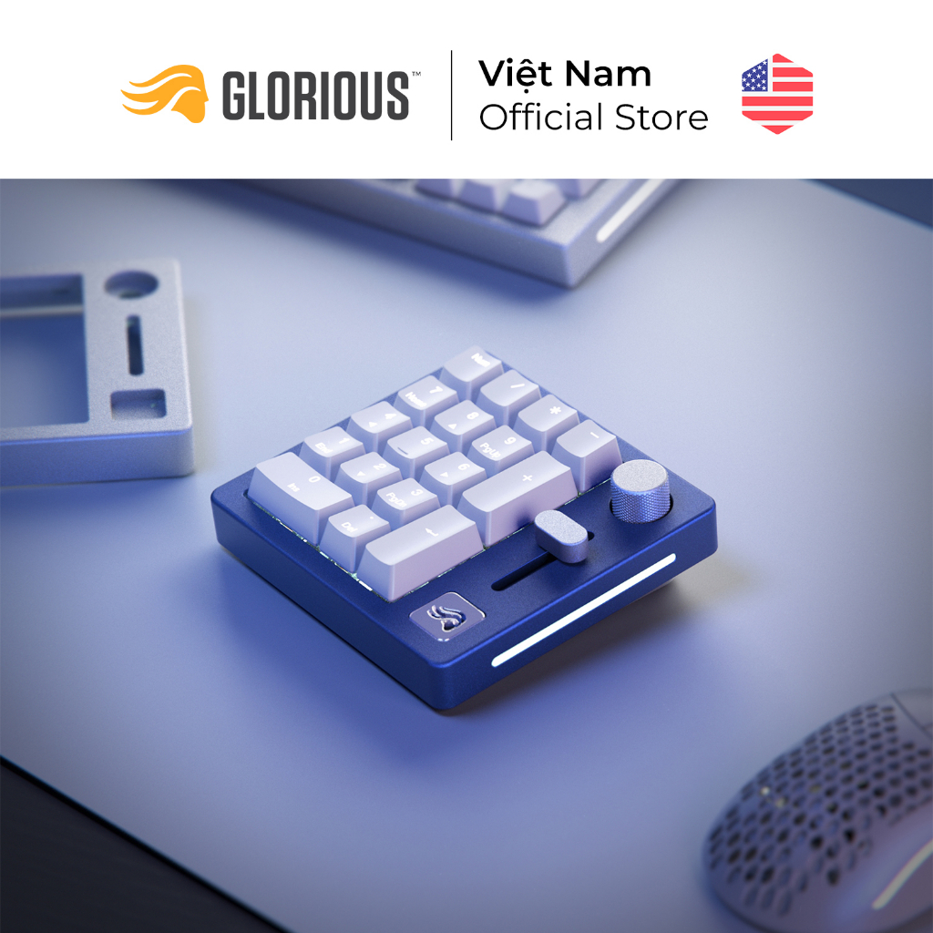 Numpad Top Frame Khung trên thay thế cho Glorious GMMK Numpad - Hàng Chính Hãng