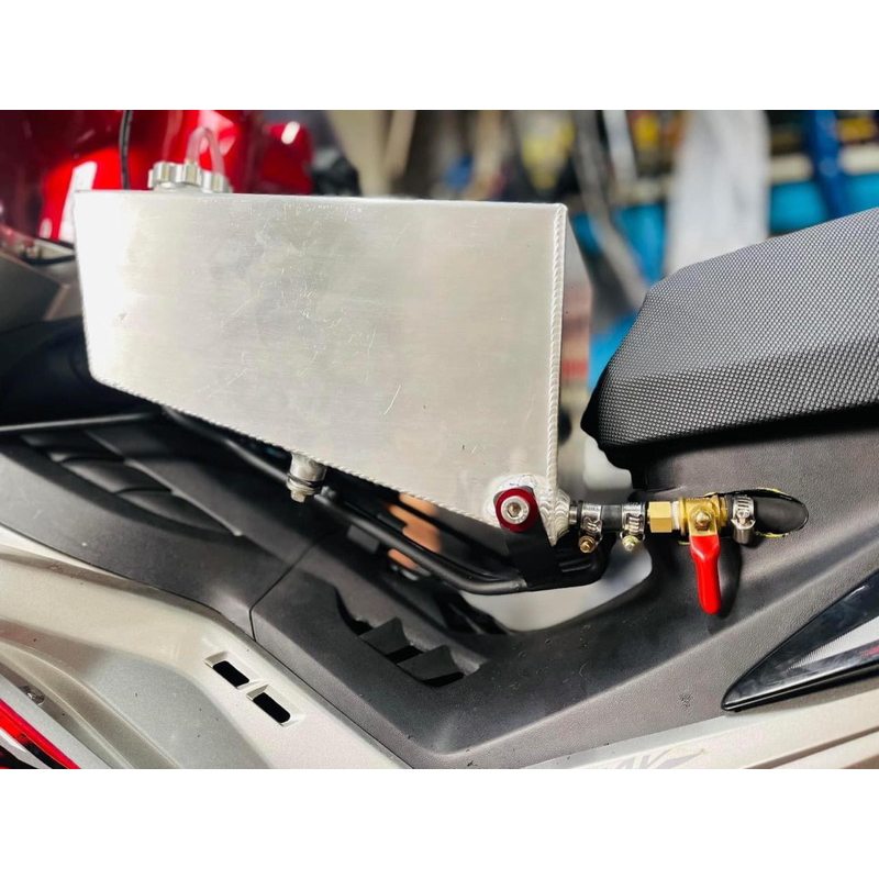 Thùng Xăng Nhôm MD Có 2 Màu Bạc / Đen Gắn Được Mọi Loại Xe