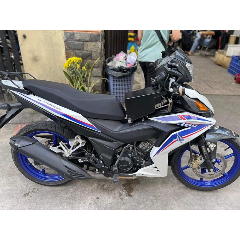 Thùng Xăng Nhôm MD Có 2 Màu Bạc / Đen Gắn Được Mọi Loại Xe