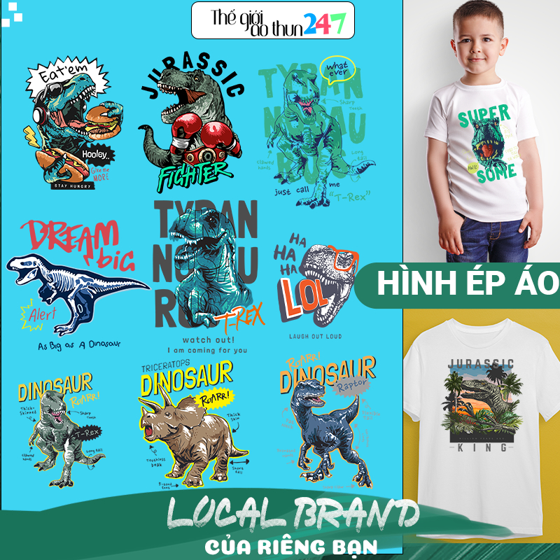 Hình khủng long Dino Streetwear KL2