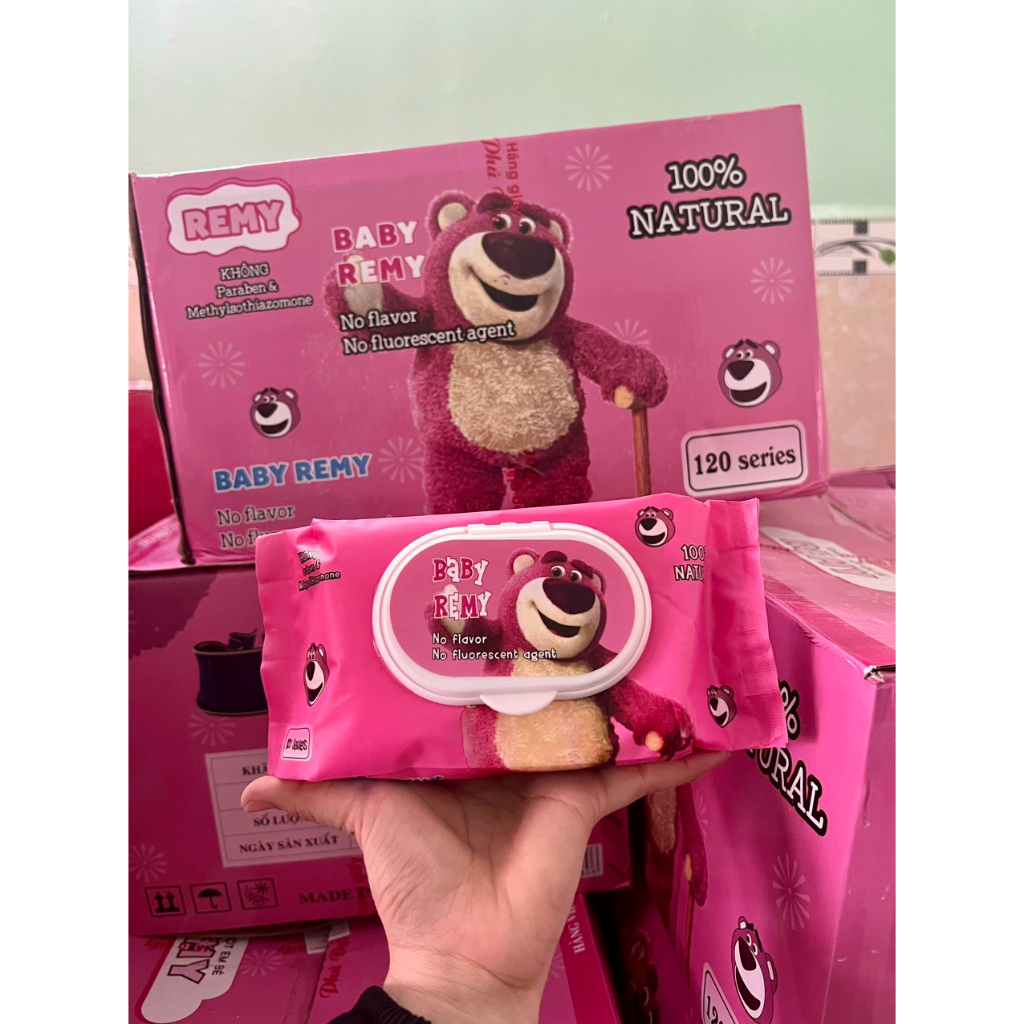 Khăn ướt Baby Wipes gấu lớn 325g