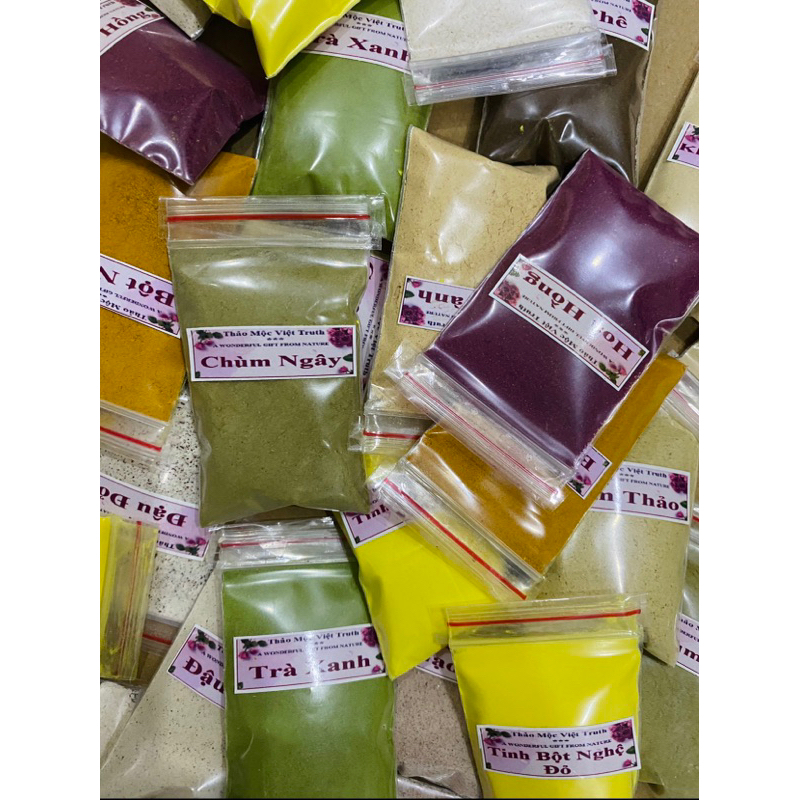 50g BỘT ĐẮP MẶT 💯 ORGANIC SẠCH XỊN THƠM MỚI HOMEMADE