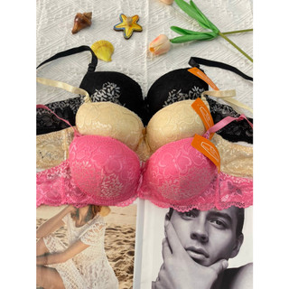 Combo 3 áo lót ren có gọng đệm dày 3cm nâng đẩy ngực size 34-36-38