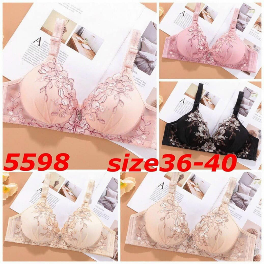 XẢ HÀNG Bộ 3 Áo Lót Cotton Đệm Mỏng Không Gọng Siêu Thoáng Mát Mùa Hè