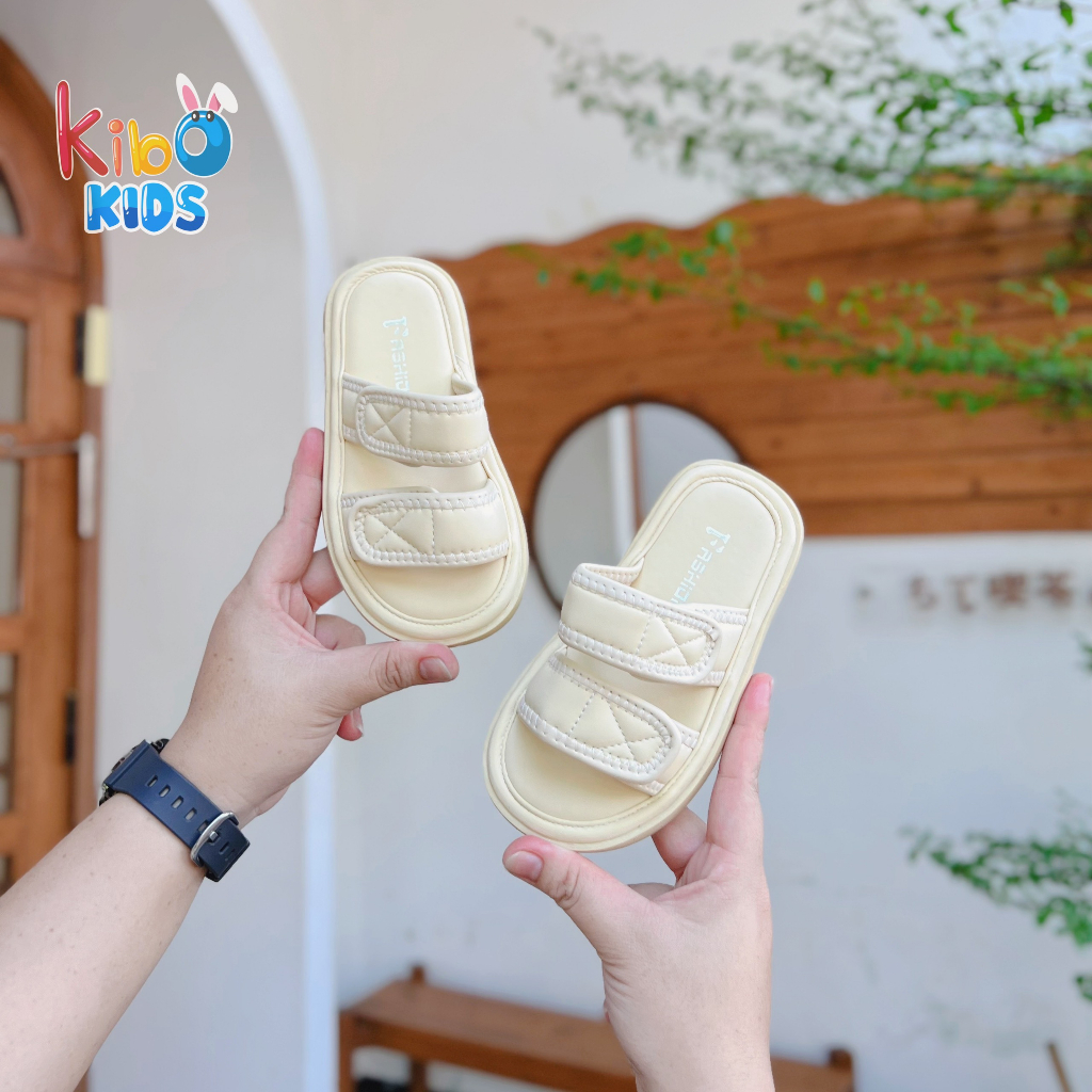 Dép Lê cho bé - Dép quai ngang siêu nhẹ kiểu dáng Hàn Quốc DE2325