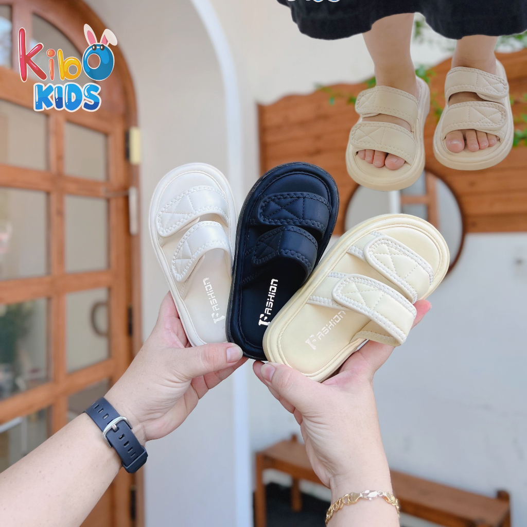 Dép Lê cho bé - Dép quai ngang siêu nhẹ kiểu dáng Hàn Quốc DE2325