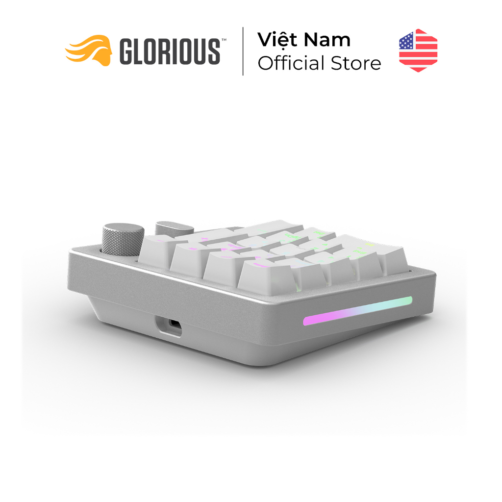 Glorious GMMK Numpad Bàn phím số không dây - Prebuilt - Hàng Chính Hãng