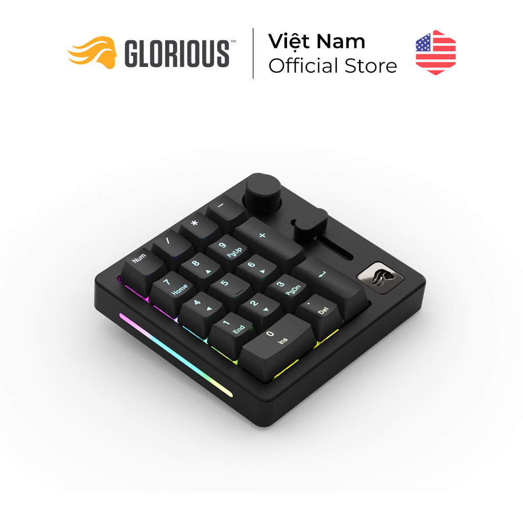 Glorious GMMK Numpad Bàn phím số không dây - Prebuilt - Hàng Chính Hãng