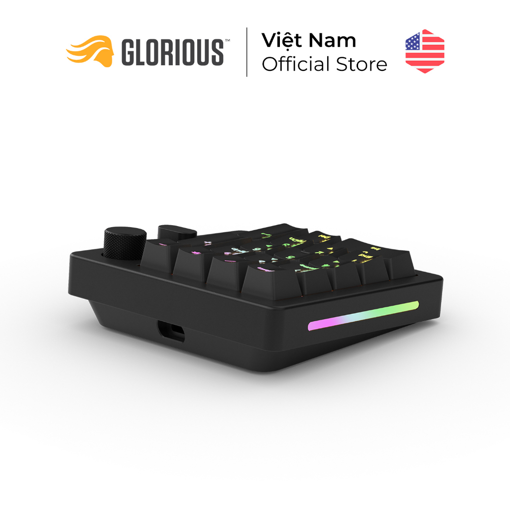 Glorious GMMK Numpad Bàn phím số không dây - Prebuilt - Hàng Chính Hãng