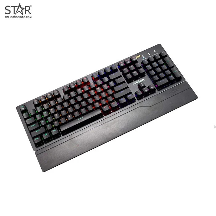 Bàn Phím Cơ Fuhlen Eraser LED Switch Quang Học
