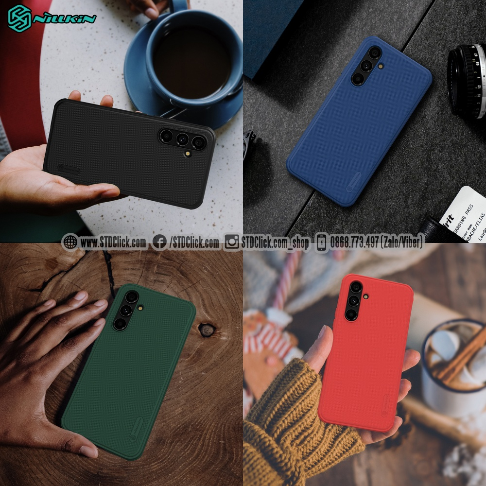 ỐP LƯNG SAMSUNG GALAXY A54 5G NILLKIN NHỰA CỨNG VIỀN DẺO CHÍNH HÃNG HÀNG CHUẨN