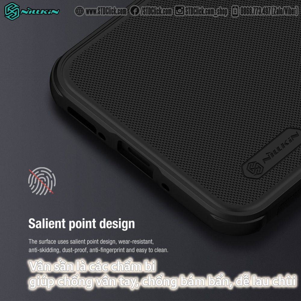 ỐP LƯNG SAMSUNG GALAXY A54 5G NILLKIN NHỰA CỨNG VIỀN DẺO CHÍNH HÃNG HÀNG CHUẨN