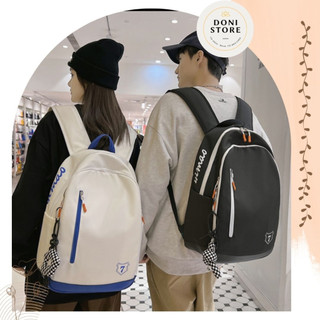 Balo thời trang unisex nam và nữ phong cách hàn quốc - ba lô học sinh đi học, đi chơi đựng vừa laptop saturday
