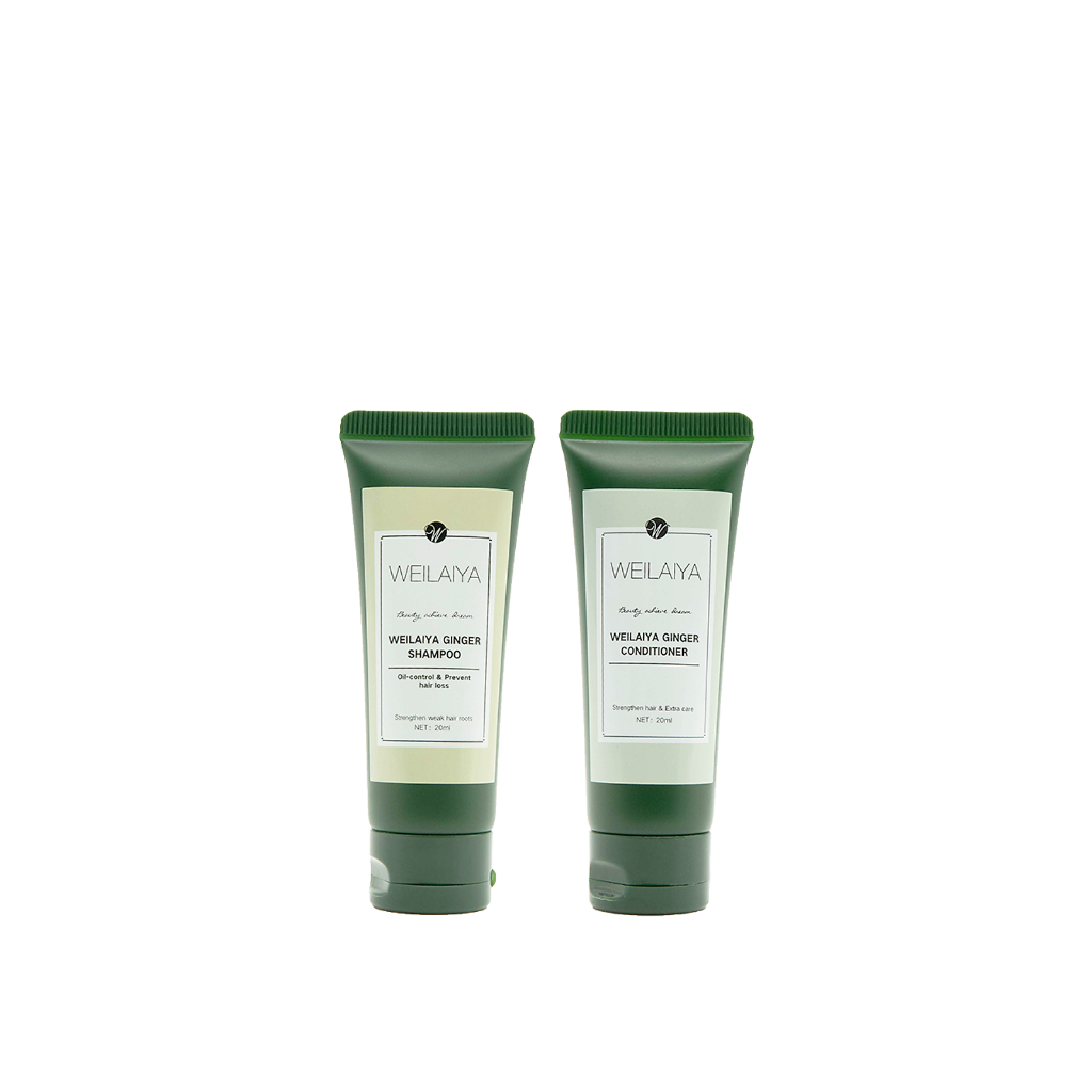 Bộ Gội Xả Weilaiya Gừng - Mini