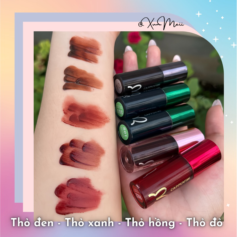 Son Thỏ Cappuvini Nhiều Mẫu | XunMeii