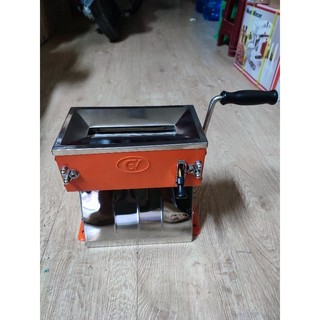 Máy cán khô mực cao cấp inox/ cán dãn con mực.