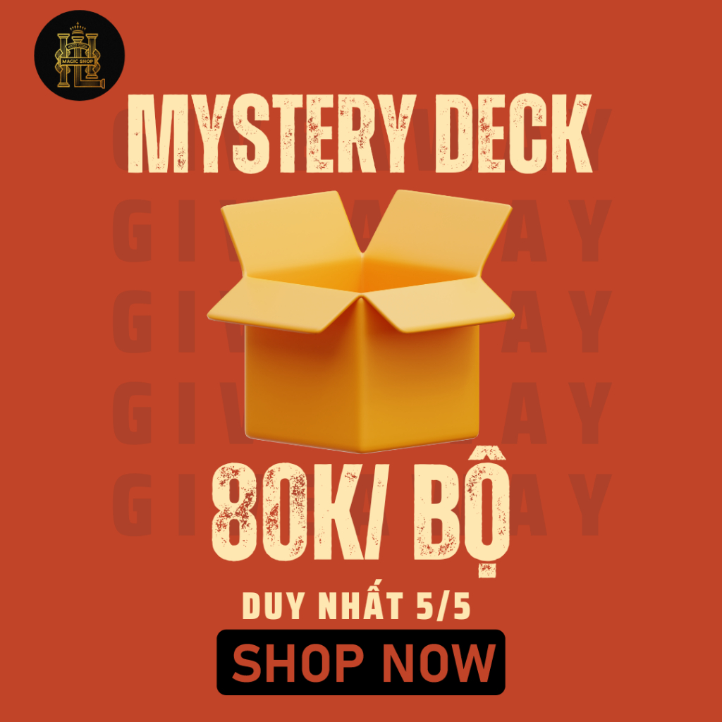 Bộ Bài Ngẫu Nhiên - Mystery Deck 50k/ bộ - Bài Chính Hãng