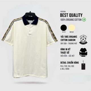 Áo polo GC phối viền phàn quang cao cấp Áo polo GC bảo cá sấu mới nhất