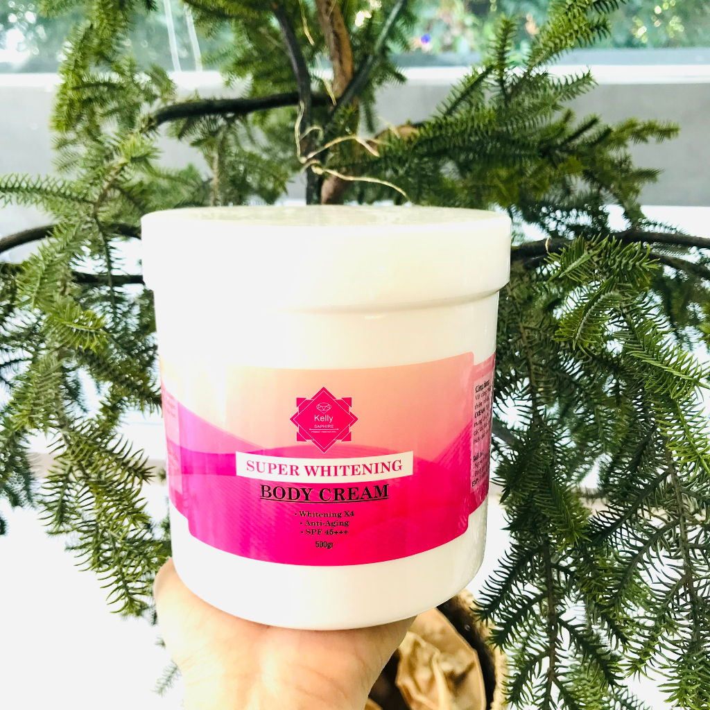 🍓 1Kg Kem Body KELLY Trắng Banh Nóc - Da Đen Cỡ Nào Cũng Trắng