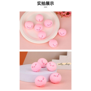 Đồ chơi squishy mini HEO HỒNG